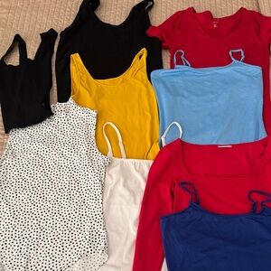 Women's Assorted Color Tops and Bodysuits (Basics) Collection size Medium
